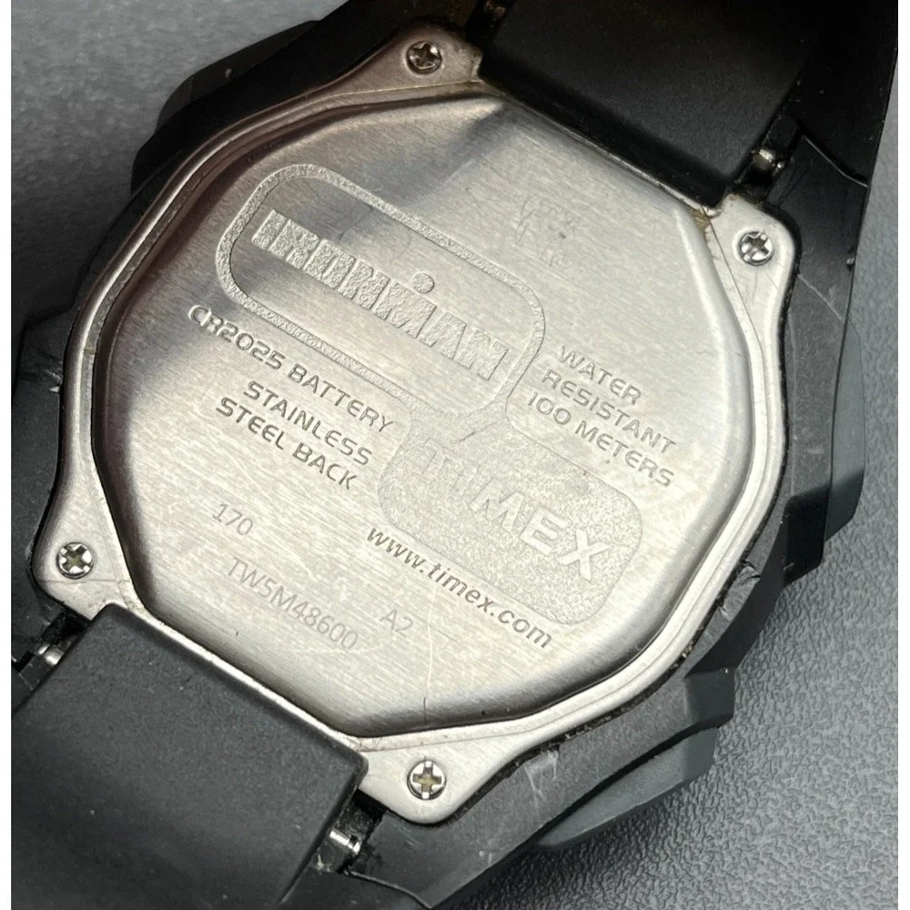 Timex Ironman TW5M48600 Men's 30‑Lap Digital Sport Watch – Rugged & Timeless